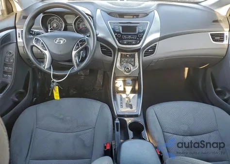 2013 Hyundai Elantra Gls z USA, uszkodzony, nr VIN 5NPDH4AE5DH410670